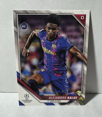 Alejandro Balde 2021 Topps UCL 2021-22 #164