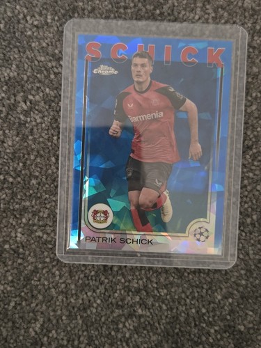 Patrik Schick 2024 Topps Chrome Sapphire UCC Sapphire 67/25