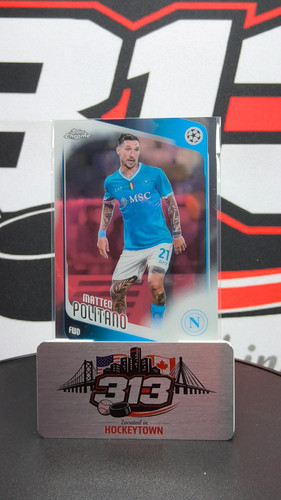 Matteo Politano 2025 Topps Cromo UEFA Champions League #7