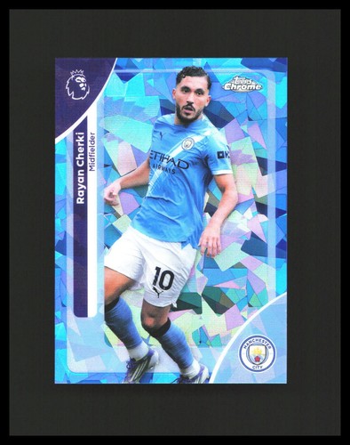 Rayan Cherki 2021 Topps Chrome Sapphire #126