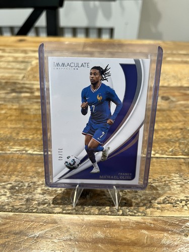 Michael Olise 2024 Panini Immaculate Collection 82/40
