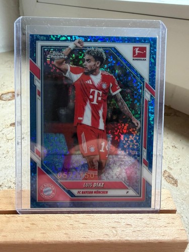 Luis Diaz 2025 Topps Bundesliga Chrome 057/150/150