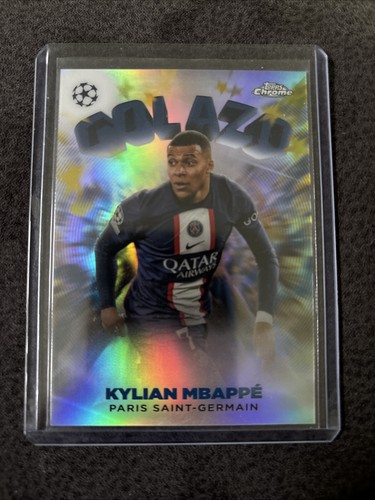 Kylian Mbappe Chrome UEFA CL 