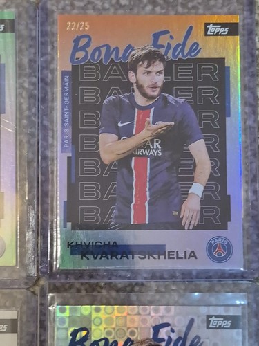 Kvaratskhelia 2026 Topps Bonafide #25