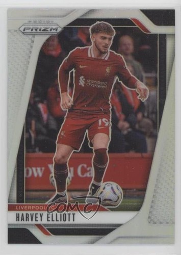 Harvey Elliott 2024 Panini Prizm Premier League Silver Prizm #42