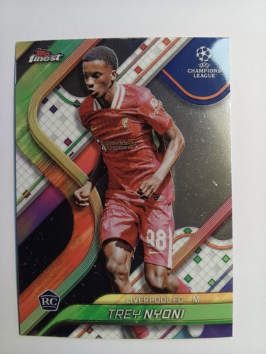 Trey Nyoni 2025 Topps Finest Champions League #114