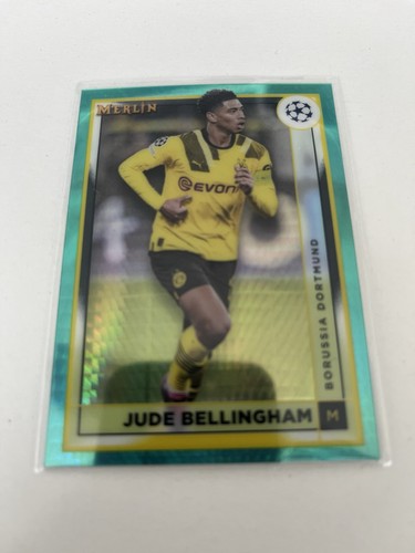 Jude Bellingham 2023 Topps Merlin Chrome Aqua Prizm #29