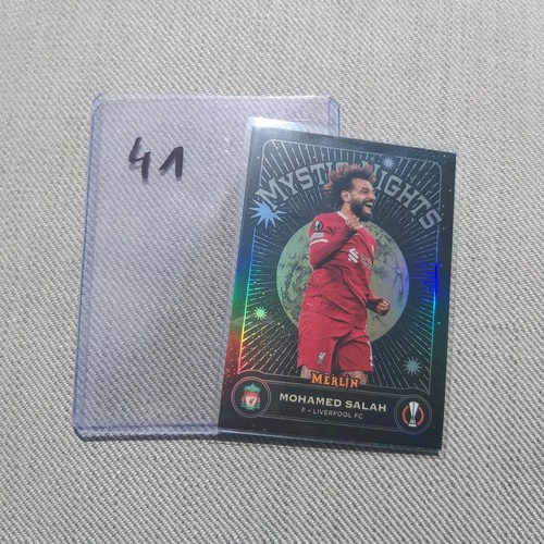 Mohamed Salah 2023 Topps UCC Chrome Merlin #41