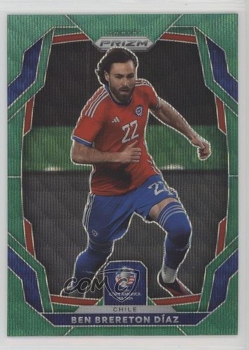 Ben Brereton Diaz 2024 Panini Prizm CONMEBOL Copa America Green Wave #41
