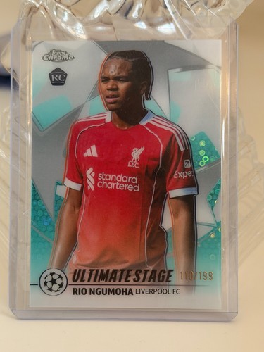 Rio Ngumoha 2025 Topps UCC Flagship Chrome /199