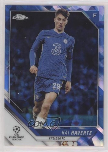 Kai Havertz 2021 Topps Chrome UCL Sapphire Edition #74