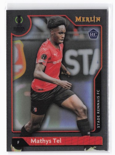 Mathys Tel 2021 Panini Merlin Chrome UEFA Champions League #22