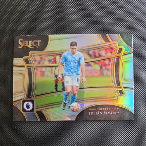 Julian Alvarez 2024 Panini Select Premier League Silver Prizm #243