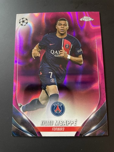 Kylian Mbappé Chrome Pink Refractor
