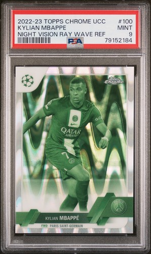 Kylian Mbappe Chrome Refractor