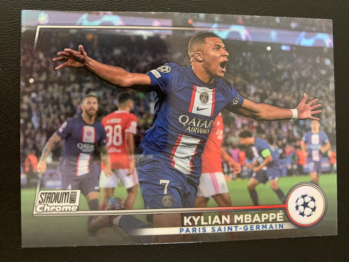 Kylian Mbappé Stadium Club Chrome Refractor