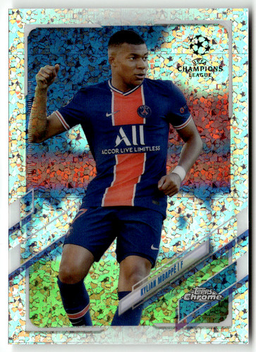 Kylian Mbappe Chrome Speckle Refractor