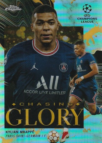 Kylian Mbappé Chrome Aqua