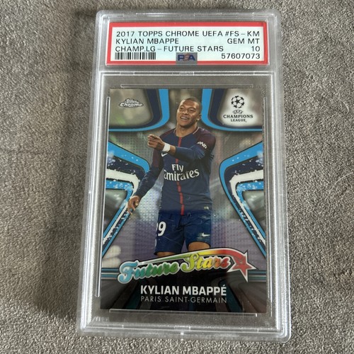 Kylian Mbappe Chrome UEFA Champions League 