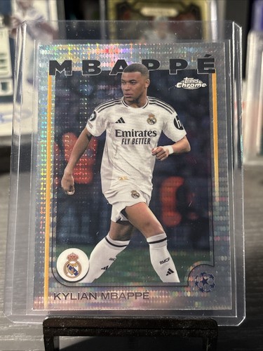 Kylian Mbappe Chrome Silver Pulsar