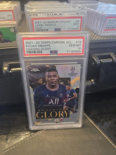 Kylian Mbappe Chrome UEFA 