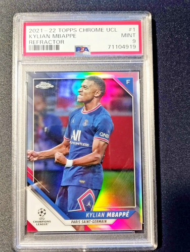 Kylian Mbappe Chrome Refractor
