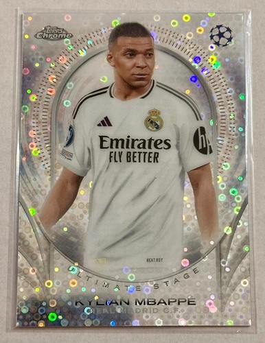 Kylian Mbappe Chrome UEFA Club Competitions 