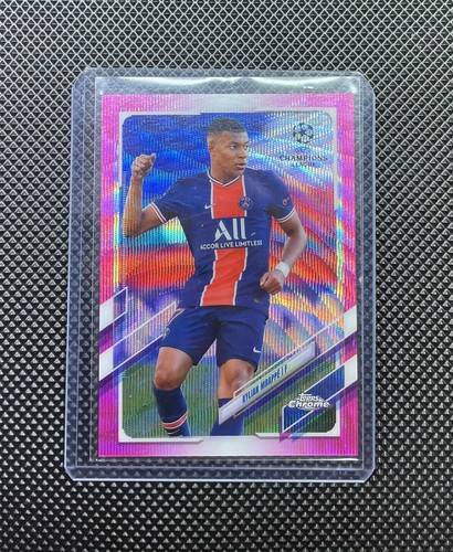 Kylian Mbappé Chrome Pink X Fractor