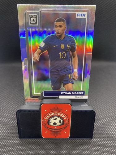 Kylian Mbappe Donruss Silver Prizm Holo Optic