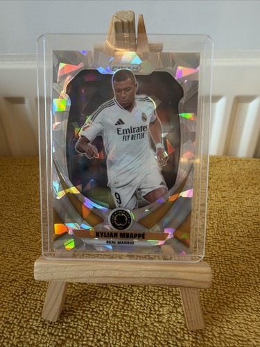 Kylian Mbappe Prizm Cracked Ice