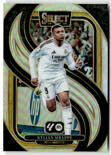 Kylian Mbappé Select Silver Prizm