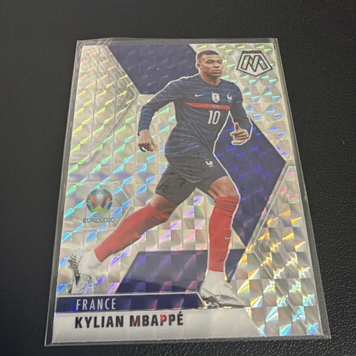 Kylian Mbappé Mosaic Silver