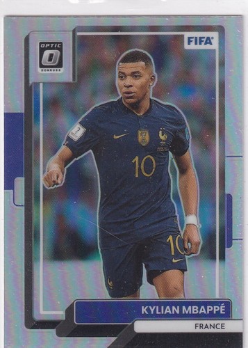Kylian Mbappe Donruss Optic Silver Prizm