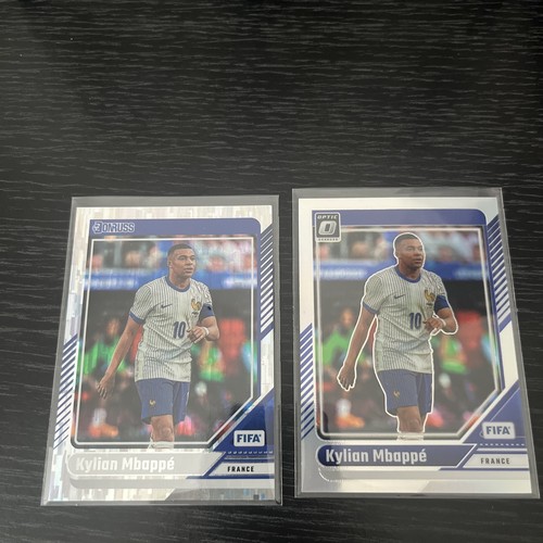 Kylian Mbappe Donruss Optic Silver Prizm