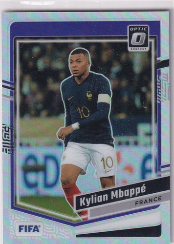 Kylian Mbappe Donruss Optic Silver Prizm