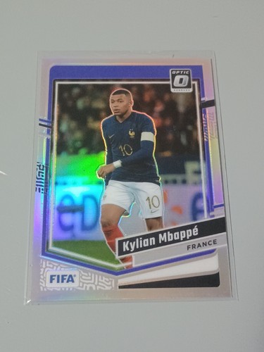 Kylian Mbappé Donruss Optic Silver Holo