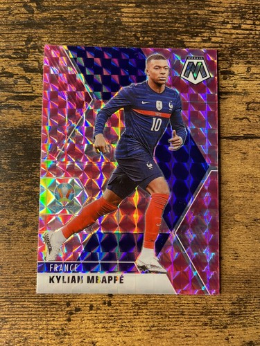 Kylian Mbappe Mosaic Pink Camo Prizm