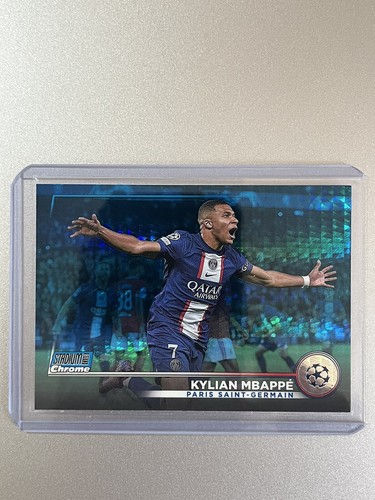 Kylian Mbappe Prizm Blue Prizm