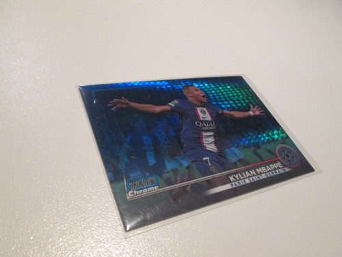Kylian Mbappe Stadium Chrome Blue Prizm
