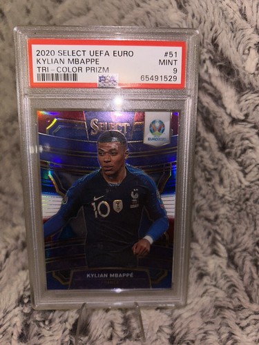 Kylian Mbappé Select Tri-Color Prizm