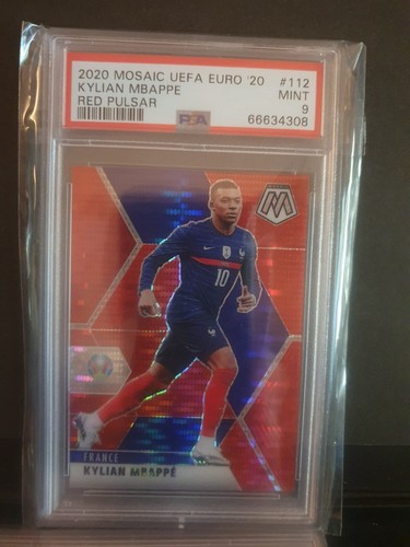 Kylian Mbappe Mosaic UEFA Euro Red Pulsar