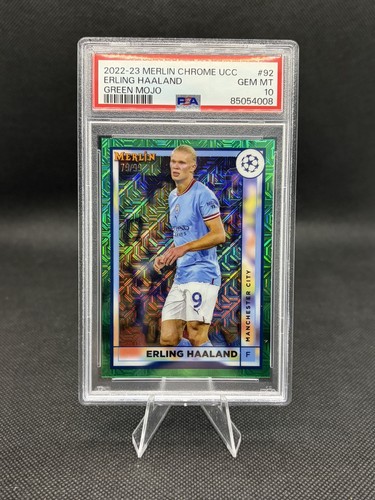 Erling Haaland Merlin Chrome Green Mojo
