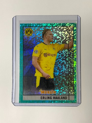 Erling Haaland Merlin Chrome Aqua Speckle