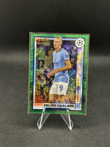 Erling Haaland Merlin Chrome Green Mojo