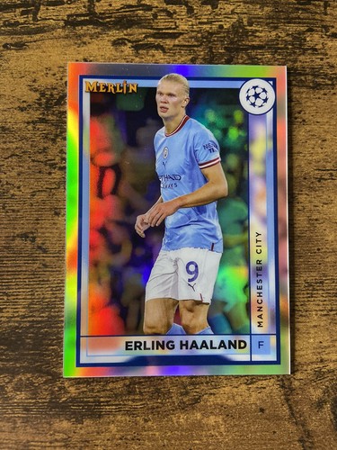 Erling Haaland Merlin Chrome Refractor
