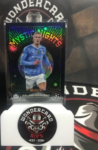 Erling Haaland 2023 Topps Merlin Chrome