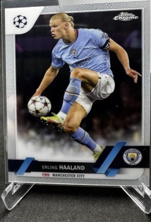 Erling Haaland 2022 Topps UCC Chrome