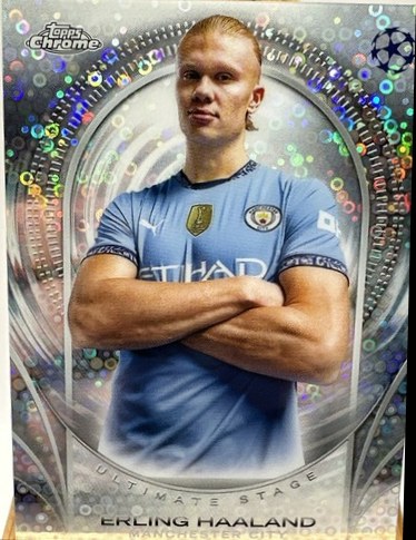 Erling Haaland 2024 Topps Chrome