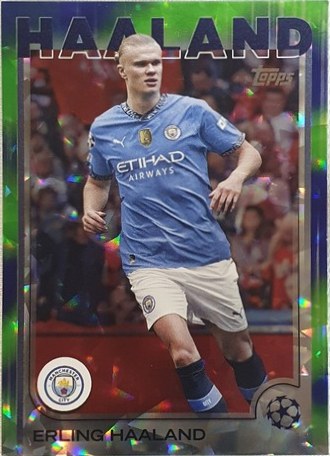 Erling Haaland 2025 Topps Champions League Chrome unknown
