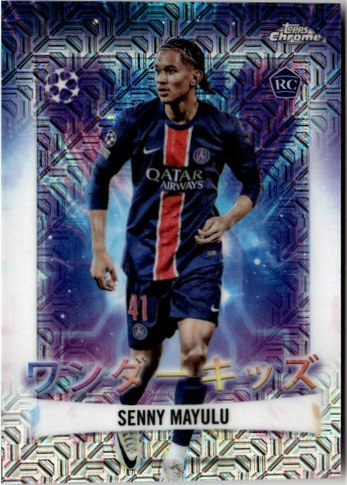 Senny Mayulu 2025 Topps Chrome Mojo Refractor